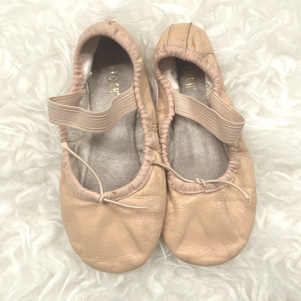 Bloch Leather Ballet Slippers, size 11C